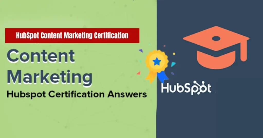hubspot content marketing certification
